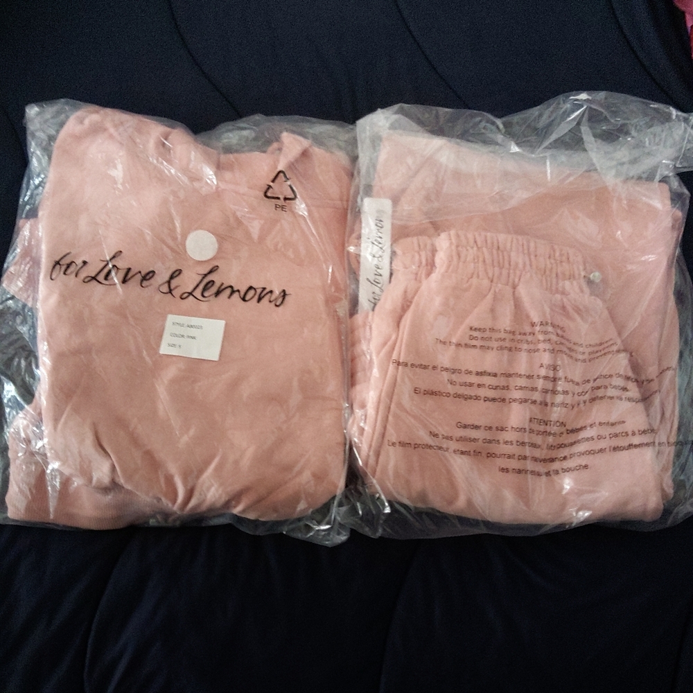 Matching Sweat Set For Love And Lemons In Pink!! - Picture 8 of 10